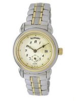Faconnable Two-Tone Stainless Steel City  with Beige Dial
