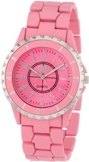 Fancy Face FF256PI Candy Collection "Farrah" Pink Sport Metal Bracelet