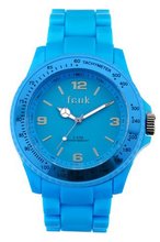 FCUK FC1074UU Plastic Round Blue