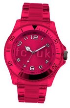 FCUK FC1075PP Plastic Round Pink