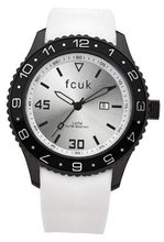 FCUK FC1094BW Plastic White Rubber