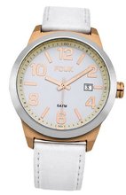 FCUK FC1098WG Classic Rose Gold White