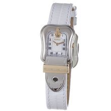 Fendi B.Fendi Lizard Two-Tone Small Mother-of-Pearl Dial #F372244