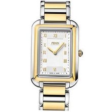 Fendi 'Classico' Two-tone Rectangular Bracelet 25mm X 36mm