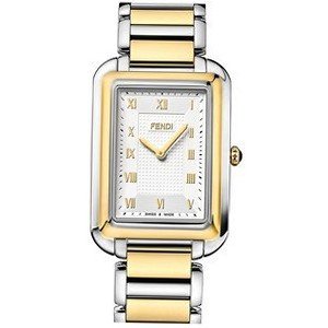 Fendi 'Classico' Two-tone Rectangular Bracelet 25mm X 36mm