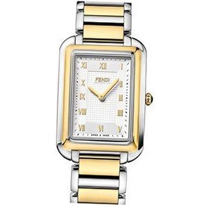 Fendi 'Classico' Two-tone Rectangular Bracelet 31mm X 45mm