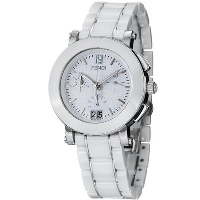 Fendi F662140 Ceramic Stainless Steel and Ceramic Bracelet