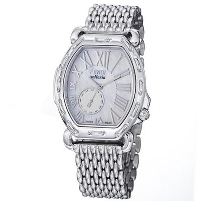 Fendi F84034HBR8153 Selleria Polished Stainless Steel Bracelet