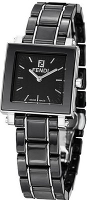 Fendi Quadro Ceramic Ladies Quartz - F621210