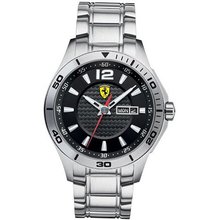 Ferrari 0830094 Stainless Steel Black Dial