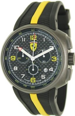 Ferrari F1 Fast Lap Carbon Fiber Dial Chronograph FE-10-IPGUN-CG-FC