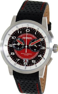 Ferrari Granturismo Red Dial Chronograph FE-11-ACC-CP-FC