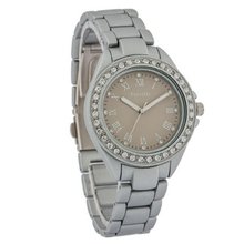 Ferretti FT11601 - Fashion - Matte Grey Bracelet & Cubic Zirconia Case