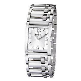 Festina Dame F16550/2 Silver Stainless-Steel Quartz with Silver Dial