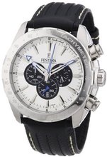 Festina F16489/6 Black Leather Quartz with White Dial