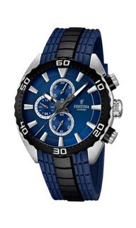 festina F16664/3 Rubber Band Chronograph