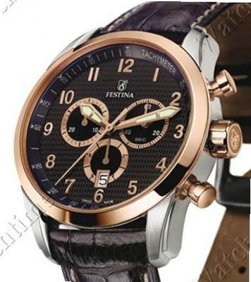 Festina Gold Monte Carlo Chronograph