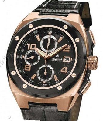 Festina Gold Shockwave Chronograph