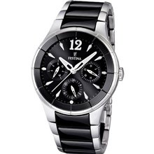 FESTINA Lady's Ceramic Band Black Dial F16624/3