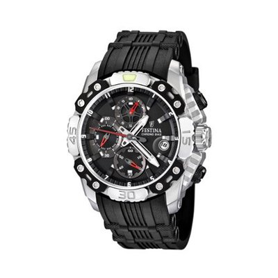 Festina Tour de France F16543/3 Black Rubber Quartz with Black Dial
