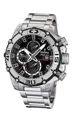 NEW Festina Chronograph Bike TOUR DE FRANCE 2012 F16599/3