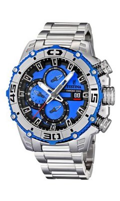 NEW Festina Chronograph Bike TOUR DE FRANCE 2012 F16599/4