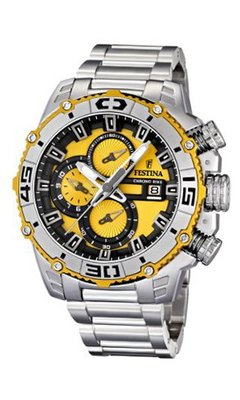 NEW Festina Chronograph Bike TOUR DE FRANCE 2012 F16599/5