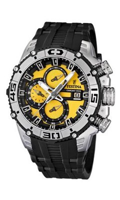 NEW Festina Chronograph Bike TOUR DE FRANCE 2012 F16600/5