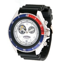 Field & Stream F186GWSKT Ocean Angler Black Rubber Strap
