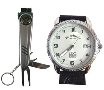 Field & Stream Outdoor Rugged With Golf Tool Pocket Knife