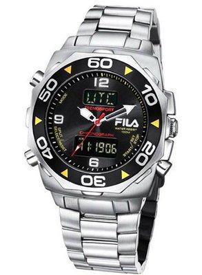 Fila FA0602-71 Multifunction Tecnosport Analogue and Digital Stainless Steel