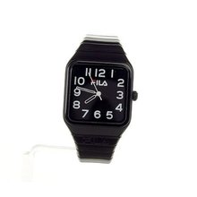 Fila Kids Black Dial FL38018001 with Black Plastic Strap