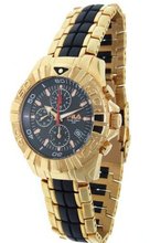 Fila Mastertime Rose-gold Chronograph Black Dial #FA0794-91