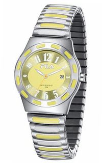 Fila Primavera Stainless Steel Yellow Detail #FA0649.29