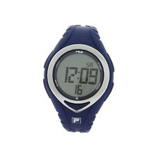 Fila Unisex LCD Dial FL38024004 with Blue PU Strap