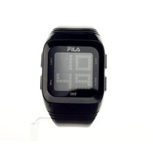 Fila Unisex LCD FL38014101 with Black PU Strap