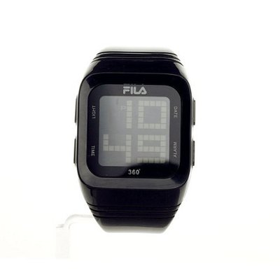 Fila Unisex LCD FL38014101 with Black PU Strap