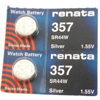#357 Renata Batteries 2Pcs