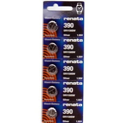 #390 Renata Batteries 6Pcs