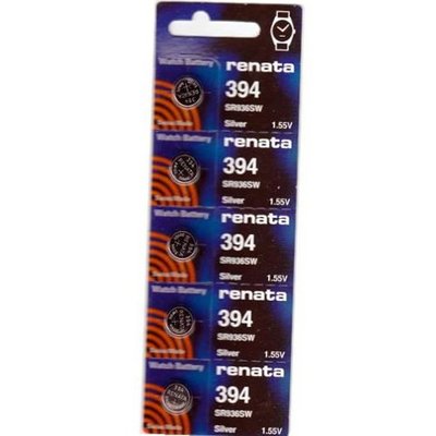 #394 Renata Batteries 10Pcs
