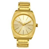Firetrap Gents Analogue Gold Dial All Stainless Steel Strap Dress FT1009G