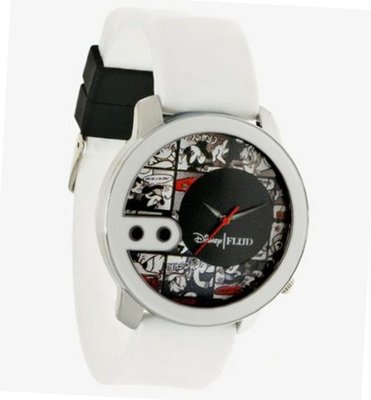 Flud Mickey Mouse Rex Rip Comic White and Black