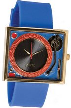 Flüd The Tableturns royal blue Uhr Montre Orologio TBL036 Flud