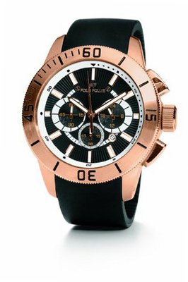 Folli Follie Olyteus Chronograph Black Dial - 6025.0146