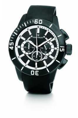 Folli Follie Olyteus Chronograph Steel Black Dial