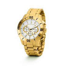 Folli Follie Olyteus Gold Bracelet White Dial - WF8G036BES
