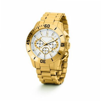 Folli Follie Olyteus Gold Bracelet White Dial - WF8G036BES