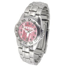 NCAA Texas Longhorns Ladies Mother of Pearl Sport Metal