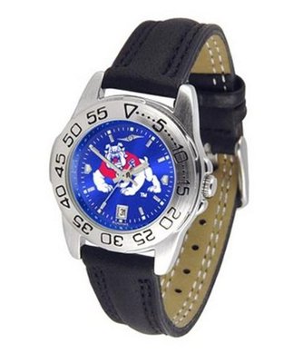 uFootball Fanatics NCAA Fresno State Bulldogs Ladies Sport Leather AnoChrome 