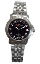 Forté Military Time quartz black Dial 24MBLKM3-12T